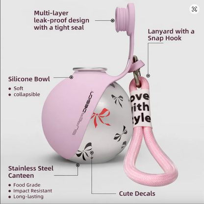 UPDATE - BuddyPup™ Dog Water Bottle with Bowl