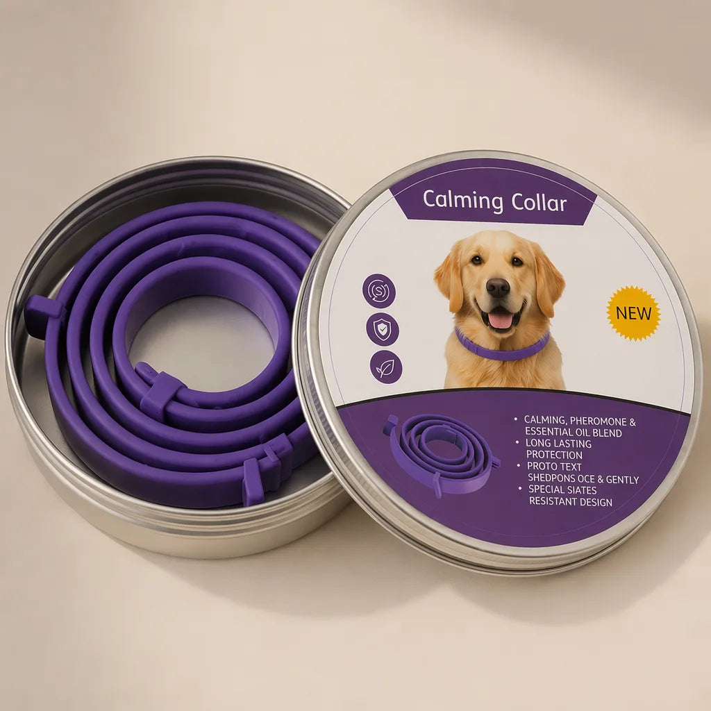 Wooflo Calm Collar™ — Pheromone Anxiety Relief for Dogs